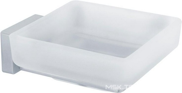 Мыльница настенная, хром/матовое стекло XX Veragio Ramba VR.RMB-4950.CR