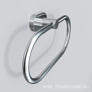 Полотенцедержатель-кольцо, хром,  AMPM Sense L A7434400