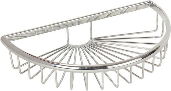 Решетка полукруглая 27х16хh5 см., хром XX Veragio Basket VR.GFT-9048.CR