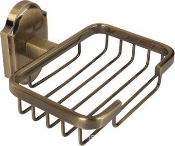 Мыльница-решетка настенная, бронза XX Veragio Stanford VR.STD-7752.BR