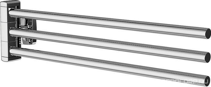Полотенцедержатель тройной, поворотный,  хром,  ZZ AMPM Gem A9032700