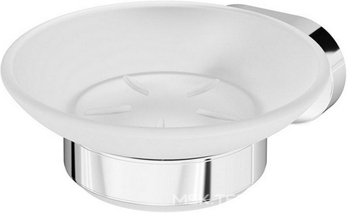 Мыльница стеклянная настенная, хром,  XX AMPM Sense L A7434200