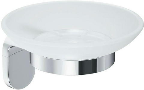 Мыльница стеклянная настенная, хром,  XX AMPM Joy A8434200