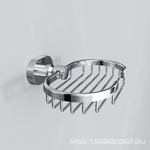 Мыльница-решетка настенная, хром,  ZZ AMPM Sense L A7434600