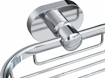 Мыльница-решетка настенная, хром,  ZZ AMPM Sense L A7434600