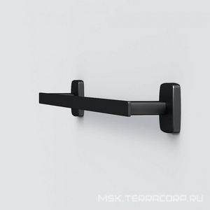 Полотенцедержатель 50 см, цв.черный,  ZZ AMPM Gem A90346422