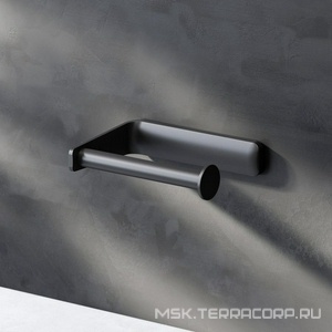 Держатель для туалетной бумаги AM.PM Inspire 2.0 A50A34122, цвет черный ZZ AMPM Sense L A50A34122