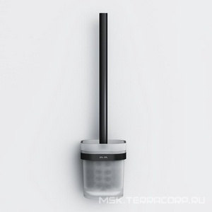 Ерш туалетный подвесной , цвет черный матовый ZZ AMPM FUNC A8F33322