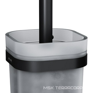 Ерш туалетный подвесной , цвет черный матовый ZZ AMPM FUNC A8F33322