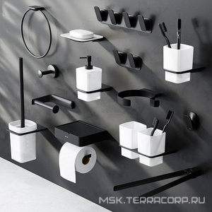 Крючок для полотенец    черный ZZ AMPM Inspire 2.0 A50A35522