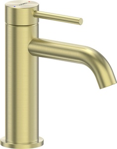 Смеситель для раковины, без д/к, (цв.брашированное золото),  ZZ Abber Wasser Kreis 316 AF8110BG