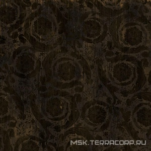 Керамогранит для пола Versace eterno  Brown Barocco 80x80 Коричневый 263071