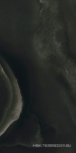 Керамогранит для пола и стены Florim Eccentric Lux Smoky Black Glossy 60x120 779256