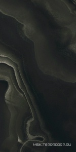 Керамогранит для пола и стены Florim Eccentric Lux Smoky Black Glossy 60x120 779256