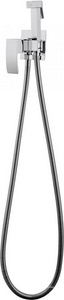 Смеситель совмещ. с гигиенич. душем, готовый к-т: лейка, шланг, скрытая часть, (цв.хром),  ZZ Abber Wasserfall AF8625