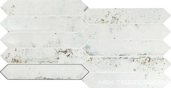 Керамическая плитка для стены APE Ceramica Grunge Picket  Iron  ZZ4,3x24,3 n126344