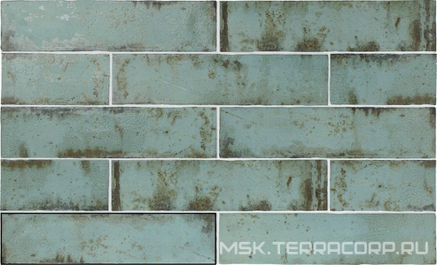 Керамическая плитка для стены APE Ceramica Grunge  Aqua  ZZ7,5x30 n126339
