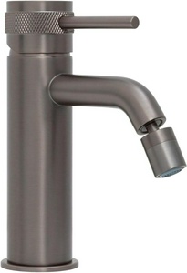 Смеситель для биде, с д/к, (цв.графит браш.),  ZZ Allen Brau Priority 5.31A04-MG