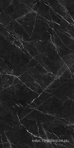 Керамогранит для пола и стены Gardenia Orchidea Slabs Marquinia Black Face A Lux 12 мм Not Rect. 163,5х323 0011979