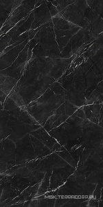 Керамогранит для пола и стены Gardenia Orchidea Slabs Marquinia Black Face B Lux 12 мм Not Rect. 163,5х323 0011980