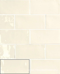 Керамическая плитка для стены APE Ceramica Vintage  Ivory 7.5x15 n025916