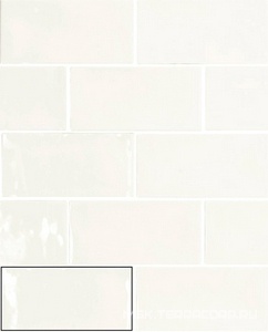 Керамическая плитка для стены APE Ceramica Vintage  White 7.5x15 n025910