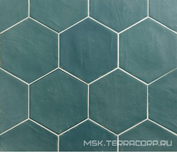 Керамогранит для пола и стены APE Ceramica Souk  Nomade Turquesa 13.9x16 A033515