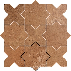 Керамогранит для пола и стены APE Ceramica Antico Casale Otto Cotto 16.8x16.8 A042913