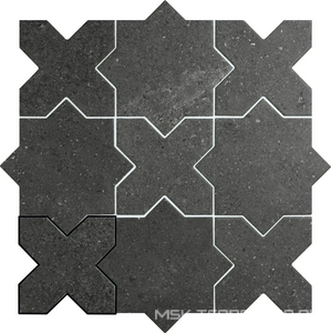 Керамогранит для пола и стены APE Ceramica Antico Casale Quattro Grafite 12x12 A042908