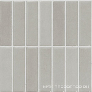 Керамическая плитка для стены APE Ceramica Mud Incision  Grey 20x20 A040920