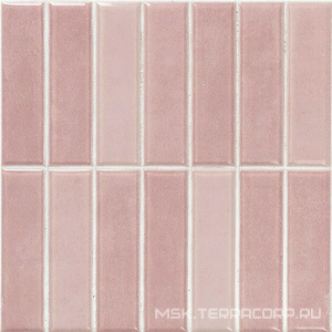 Керамическая плитка для стены APE Ceramica Mud Incision  Rose 20x20 A040926