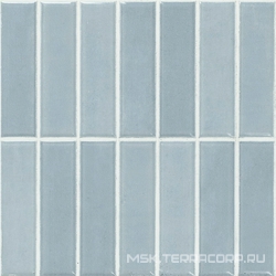 Керамическая плитка для стены APE Ceramica Mud Incision  Acqua 20x20 A040921