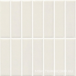 Керамическая плитка для стены APE Ceramica Mud Incision  White 20x20 A040919