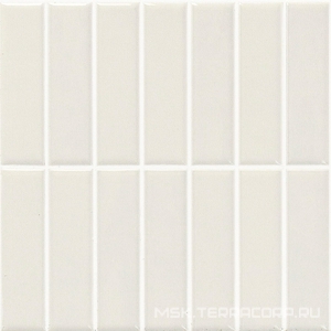 Керамическая плитка для стены APE Ceramica Mud Incision  White 20x20 A040919