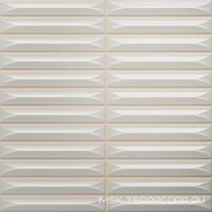 Керамическая плитка для стены Ceramica Vilar Albaro Arrow  Silver (1,5x10) 20х20 n191157