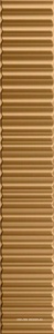 Керамическая плитка для стены Ceramica Vilar Albaro Metallica  Gold 5x30 n191137