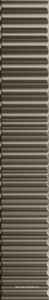 Керамическая плитка для стены Ceramica Vilar Albaro Metallica  Silver 5x30 n191140