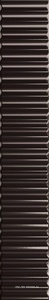 Керамическая плитка для стены Ceramica Vilar Albaro Metallica  Dark 5x30 n191141