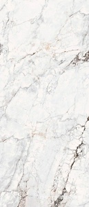 Керамогранит для пола и стены FMAX FMAX  120x278 Fendi White 6 mm glossy 120x278 1278FD24