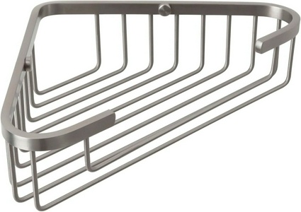 Мыльница-решетка настенная, угловая 267х167хh60мм, (цв.никель браш.),  ZZ Allen Brau Priority 6.31A16-BN