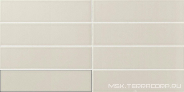 Керамическая плитка для стены APE Ceramica Three-D Flat Grey 5X20 A037251