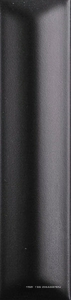 Керамическая плитка для стены APE Ceramica Three-D  Night 5x20 A037244