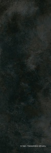 Керамогранит для пола и стены Laminam Rus Ossido  Nero LUX 3,5 mm 120x300 LAMF013427