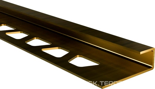 IRWEST Profile IRWEST Profile Профиль сатинир. латунь ZKK 10 LS 270 см (Цена по запросу)ZZ Золотой 