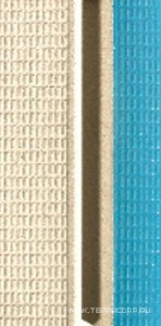 Керамогранит для пола Porcelain Mosaic swimming pools Рукохват YC3A-1 бежевый-голубой 24.4х11.9 Комбинированный YC3A-1