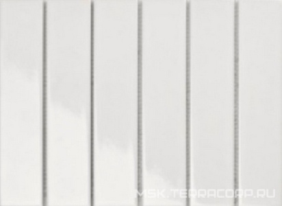 Мозаика Mosaic 4.5x19.5 Y45P701 Белая глянцевая 28.8x19.5 Porcelain Mosaic Strip 4.5x19.5 Y45P701