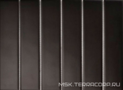 Мозаика Mosaic 4.5x19.5 Y45P808 Черная матовая 28.8x19.5 Porcelain Mosaic Strip 4.5x19.5 Y45P808