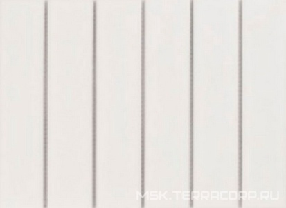 Мозаика Mosaic 4.5x19.5 Y45P801 Белая матовая  28.8x19.5 Porcelain Mosaic Strip 4.5x19.5 Y45P801