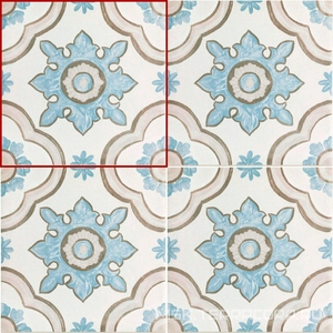 Керамическая плитка для пола и стены DeShun Ceramics Art Decor  DC225 20x20 DC225