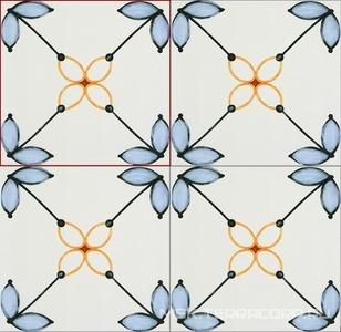 Керамогранит для пола и стены DeShun Ceramics Art Decor  DC282 20x20 DC282